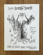 Ronald Searle Original-Kunstplakat – 50×66 cm
