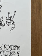 Ronald Searle Original-Kunstplakat – 50×66 cm