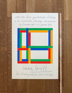 Max Bill Originalkunstplakat – 42×60 cm