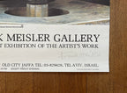 Frank Meisler Original-Kunstposter, handsigniert – 46,5 × 67 cm