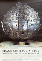 Frank Meisler Original-Kunstposter, handsigniert – 46,5 × 67 cm