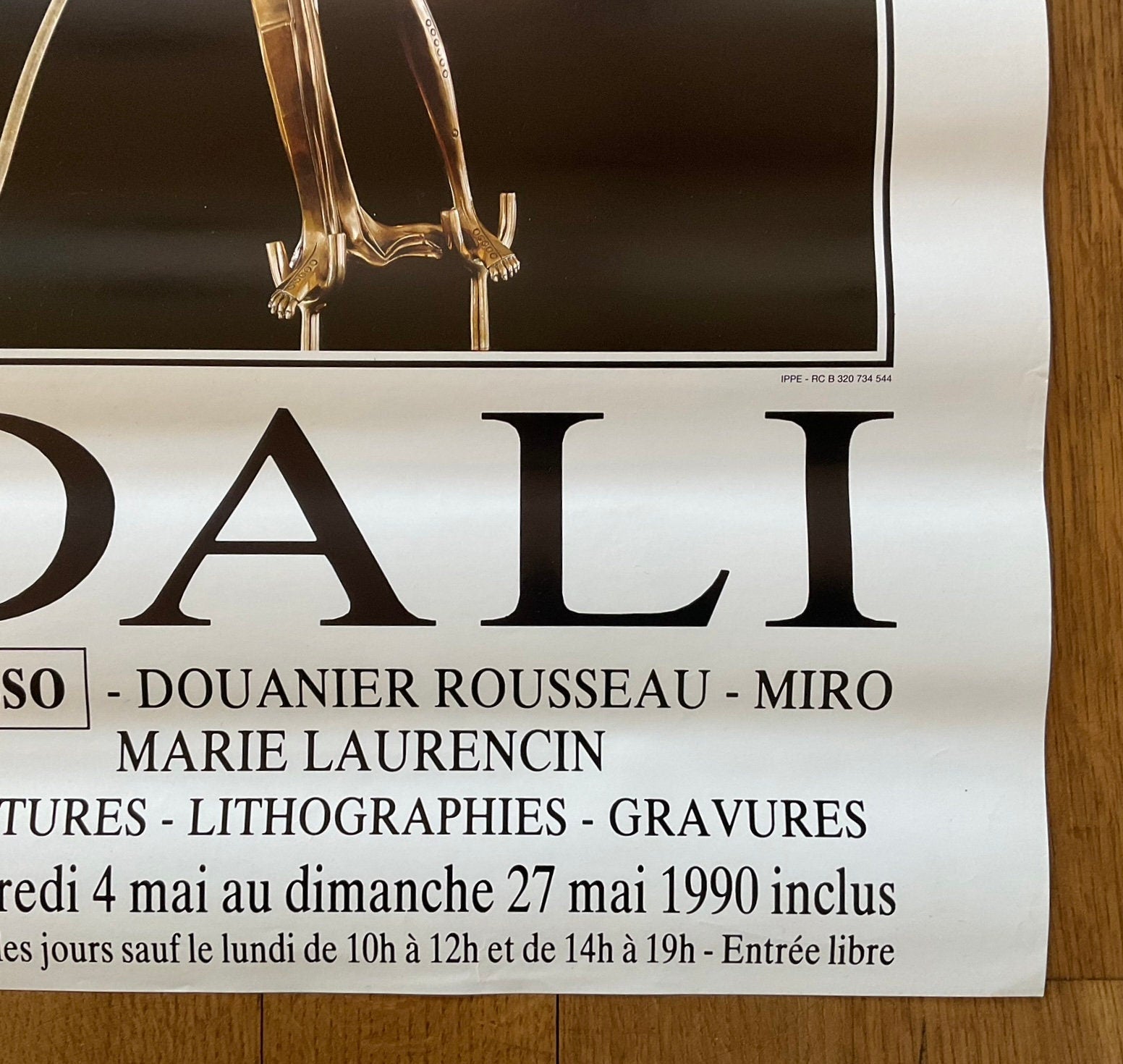 Salvador Dalí Original-Kunstposter – 40×60cm