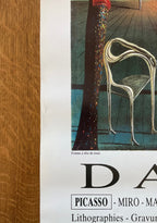 Salvador Dalí Original-Kunstposter – 40×61cm