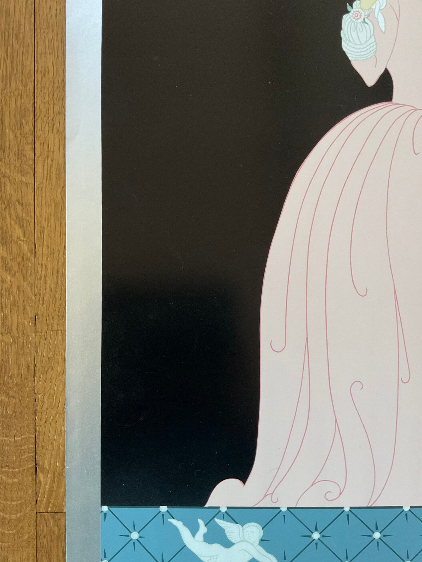 Erte original art poster - 20.1"×29.9" (51×76cm)