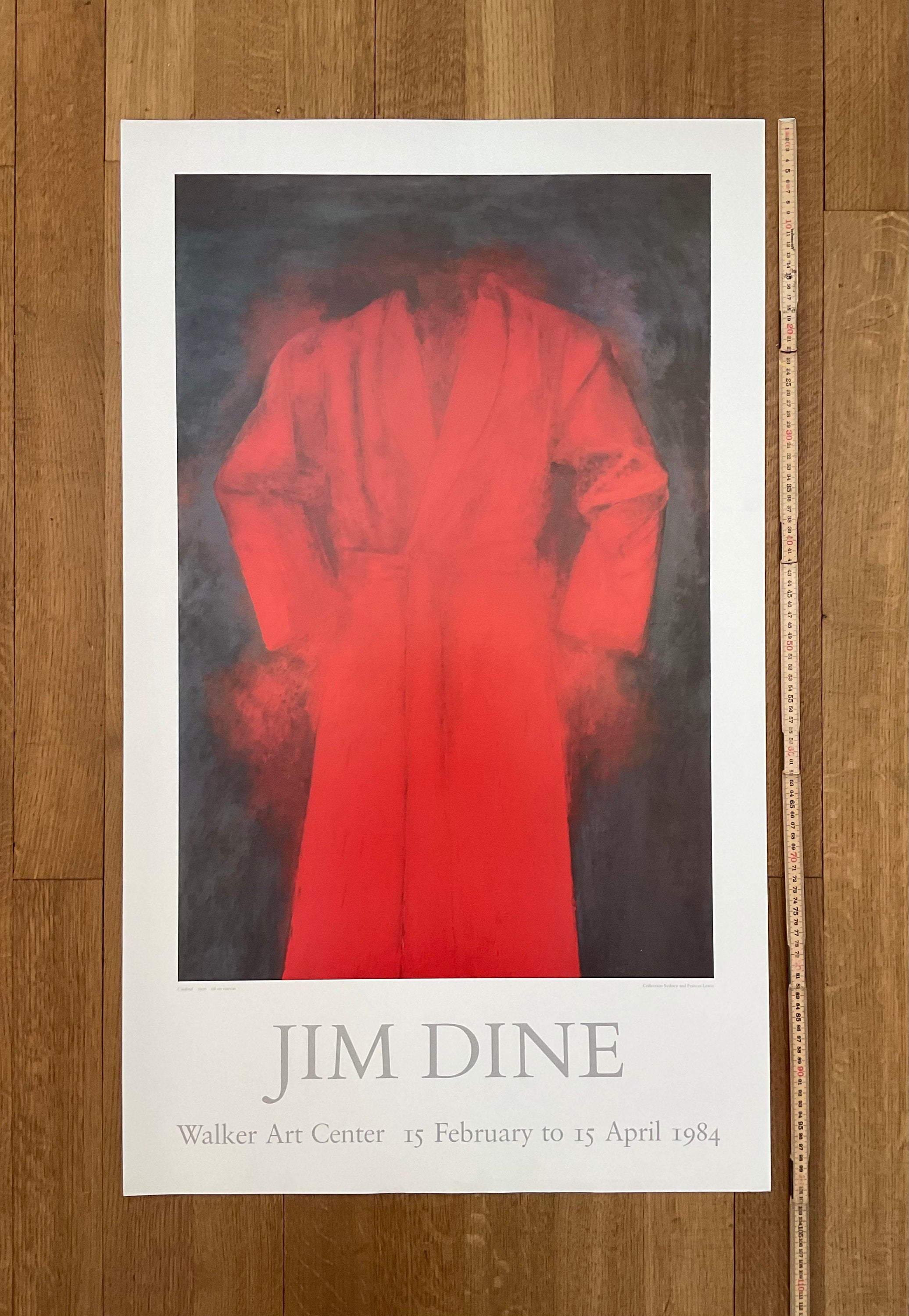 Jim Dine Original-Kunstposter – 24,0″×40,0″ (61×101,5cm)