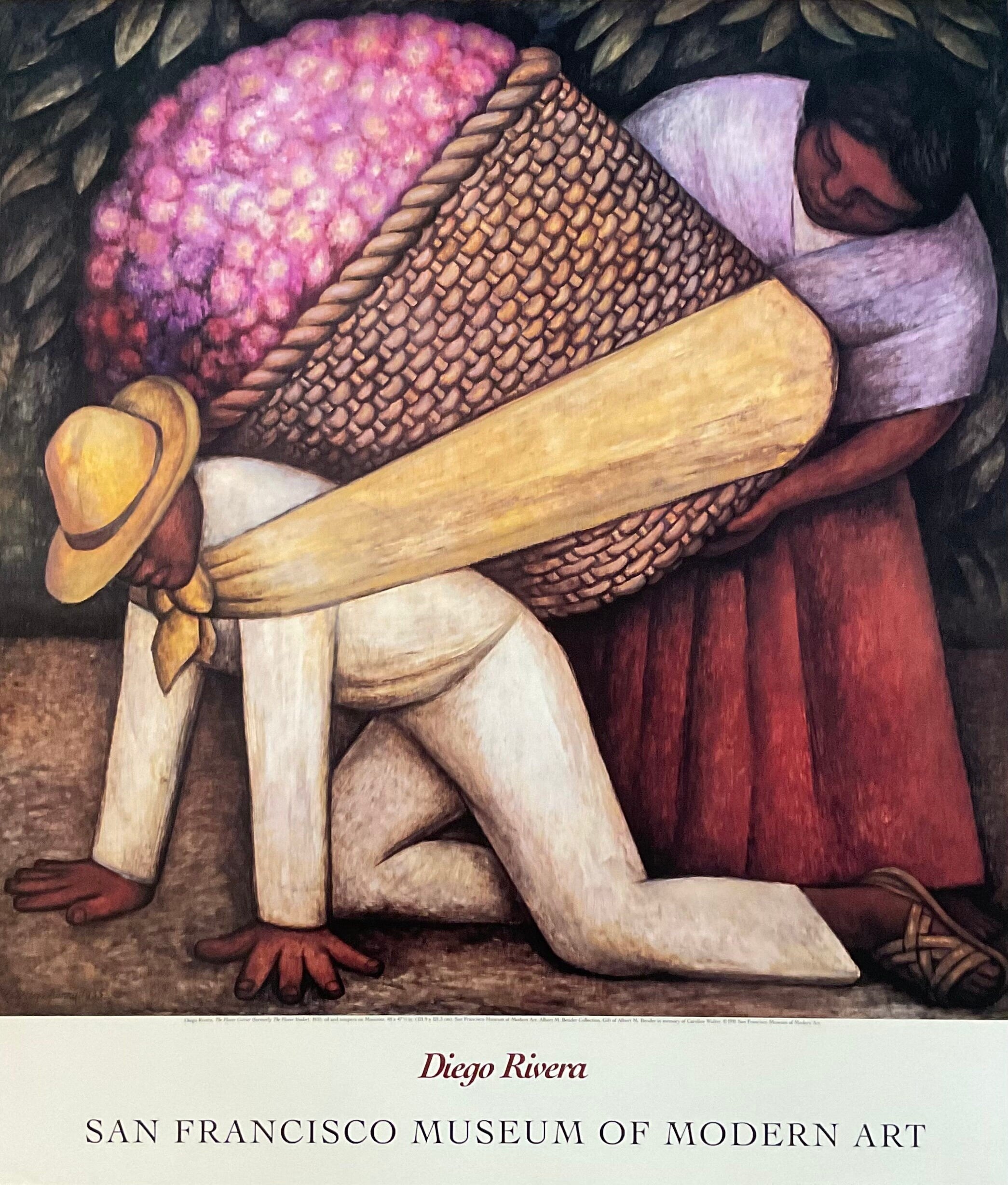 Diego Rivera Kunstausstellungsposter - 26.8"×31.3" (68×79.5cm)
