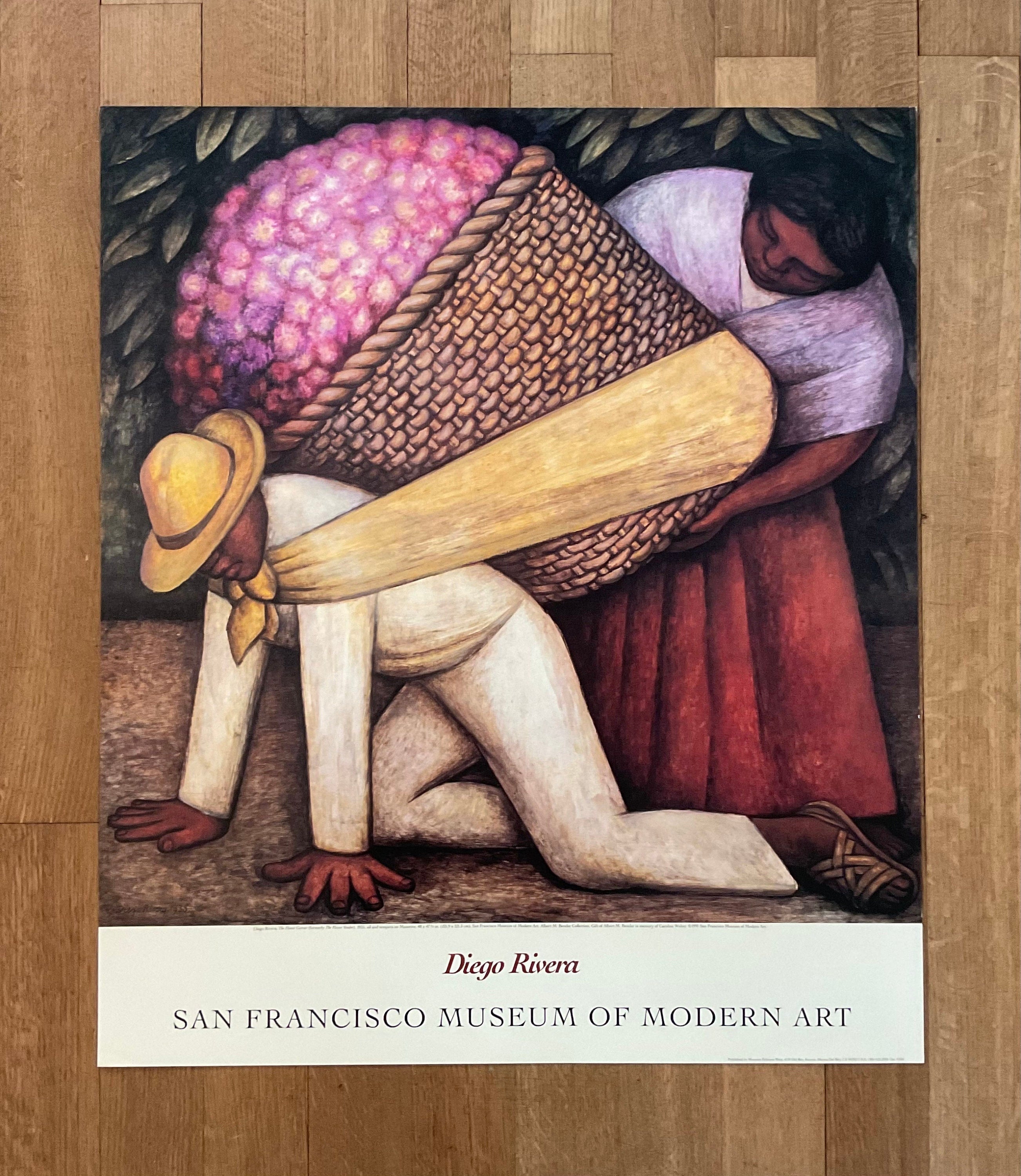 Diego Rivera Kunstausstellungsposter - 26.8"×31.3" (68×79.5cm)