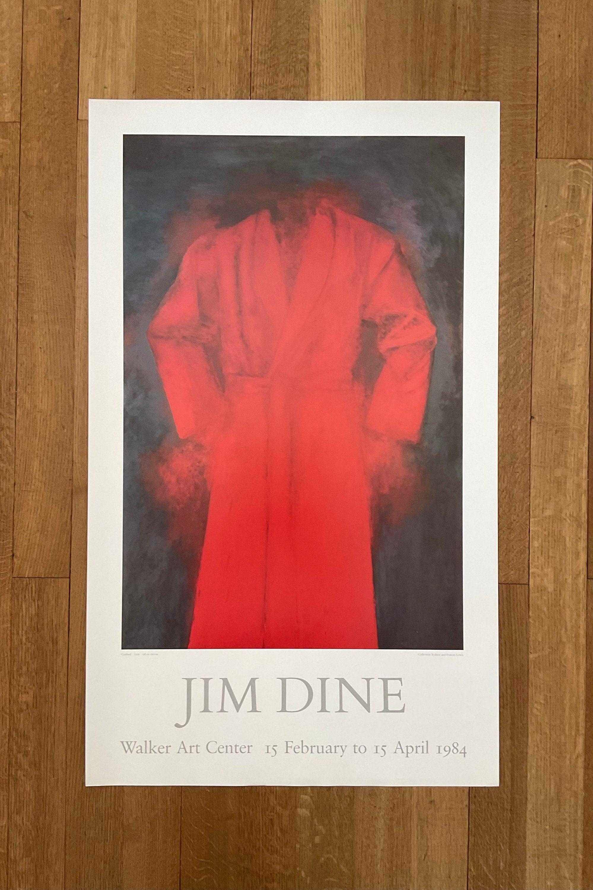 Jim Dine Original-Kunstposter – 24,0″×40,0″ (61×101,5cm)