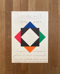 Max Bill original art poster - 16.3"×23.2" (41.5×59cm)