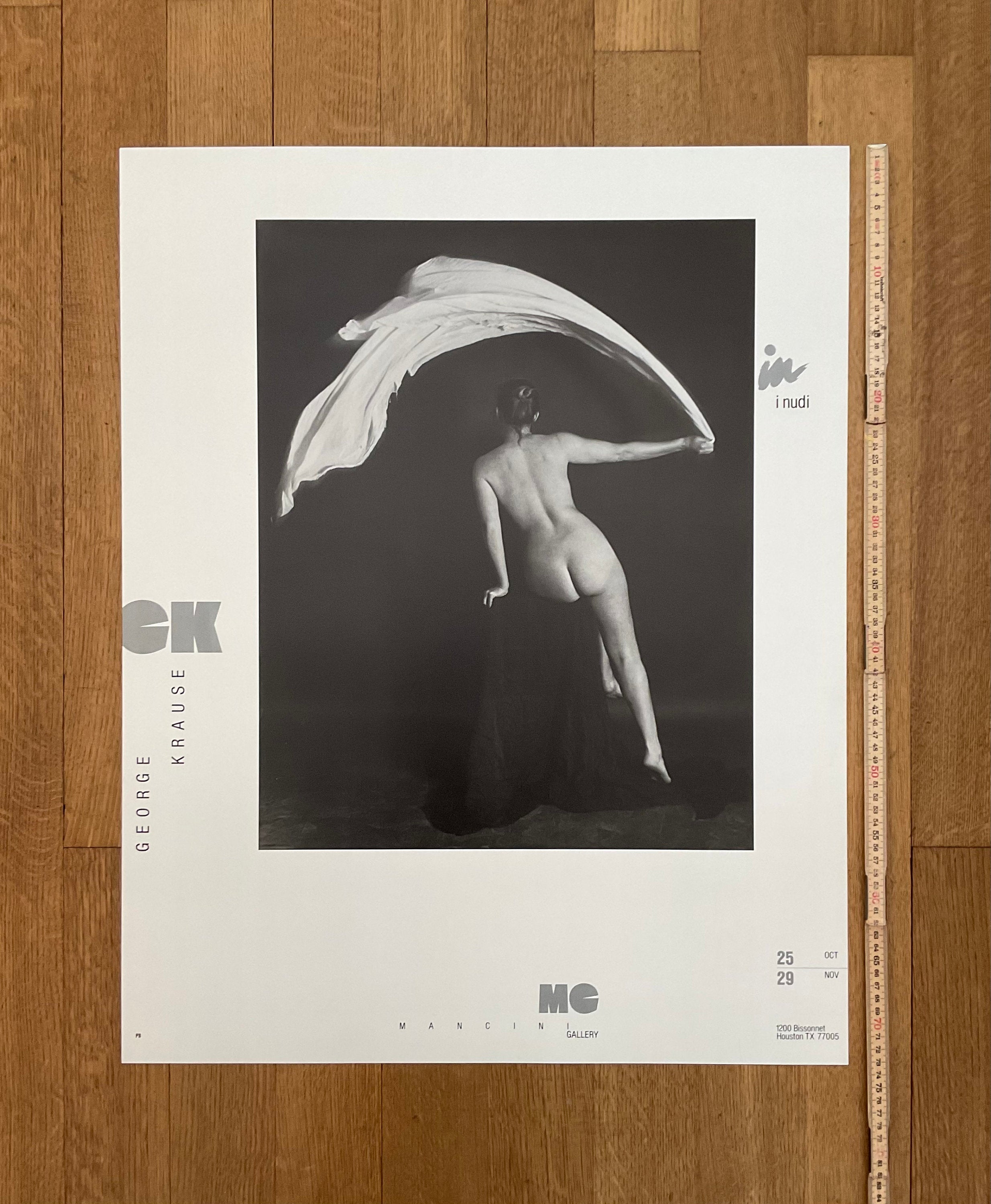 George Krause original photography poster - 23.0"×28.7" (58.5×73cm)