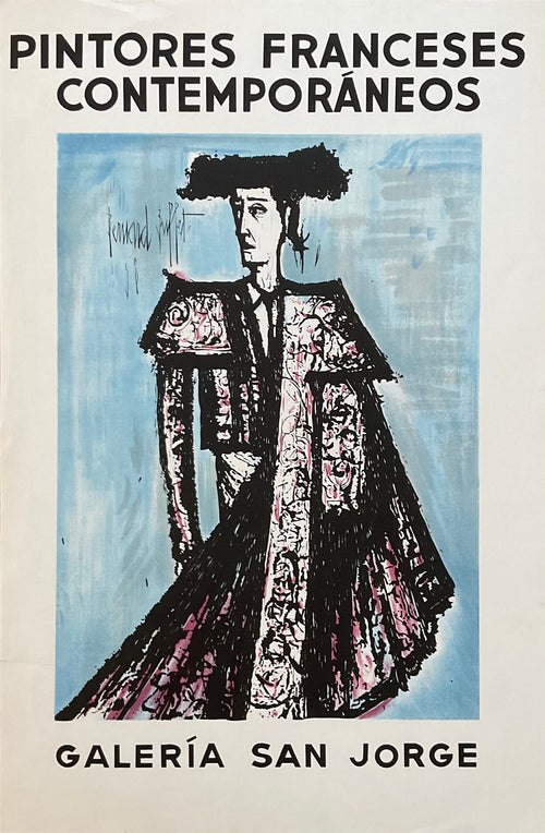 Bernard Buffet original art poster - 23.2"×35.0" (59×89cm)