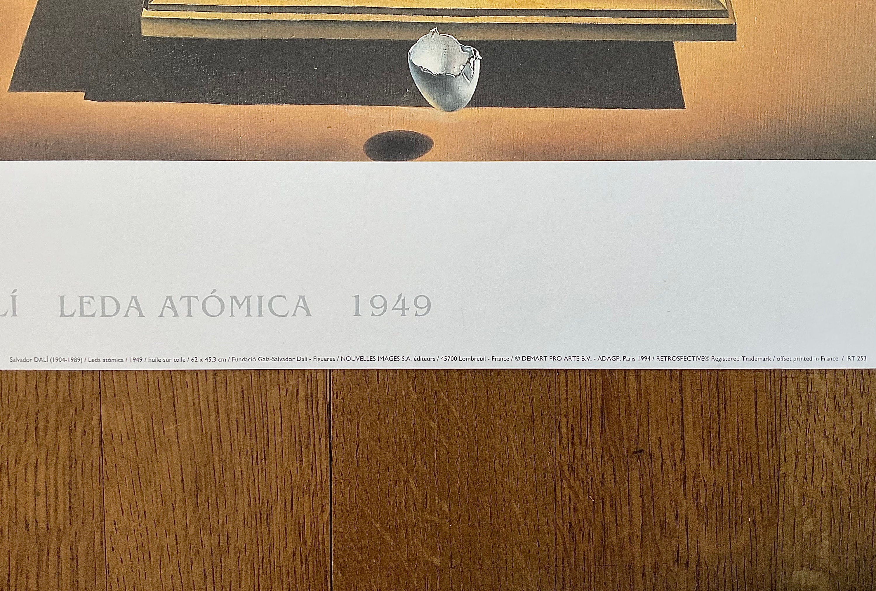 Salvador Dalí Original-Kunstposter – 60×80cm (23.6"×31.5")