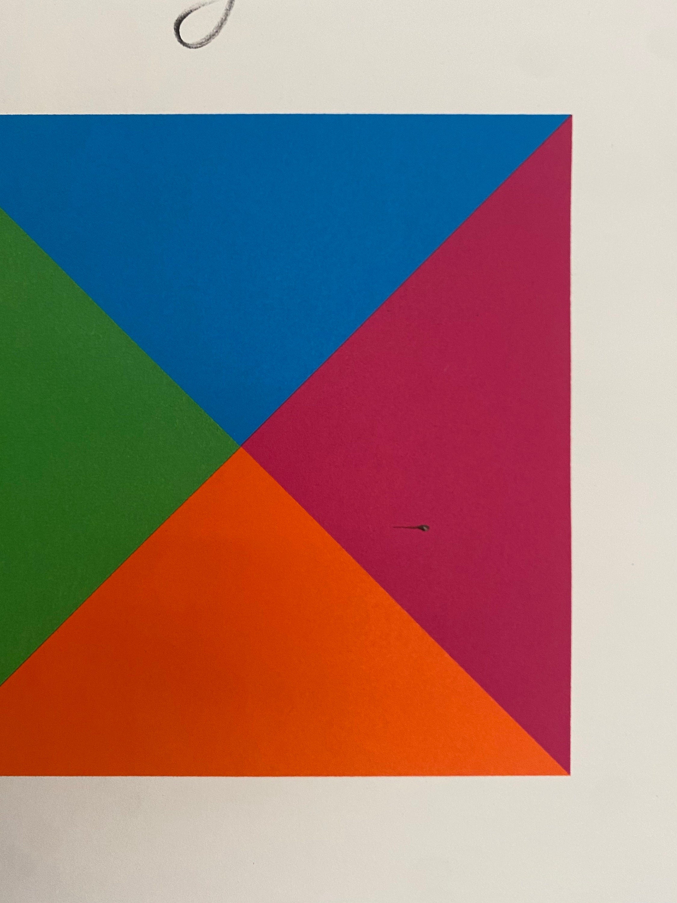 Max Bill Original-Kunstplakat – 60 × 83,5 cm