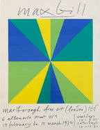 Max Bill Originalkunstposter - 50×65cm