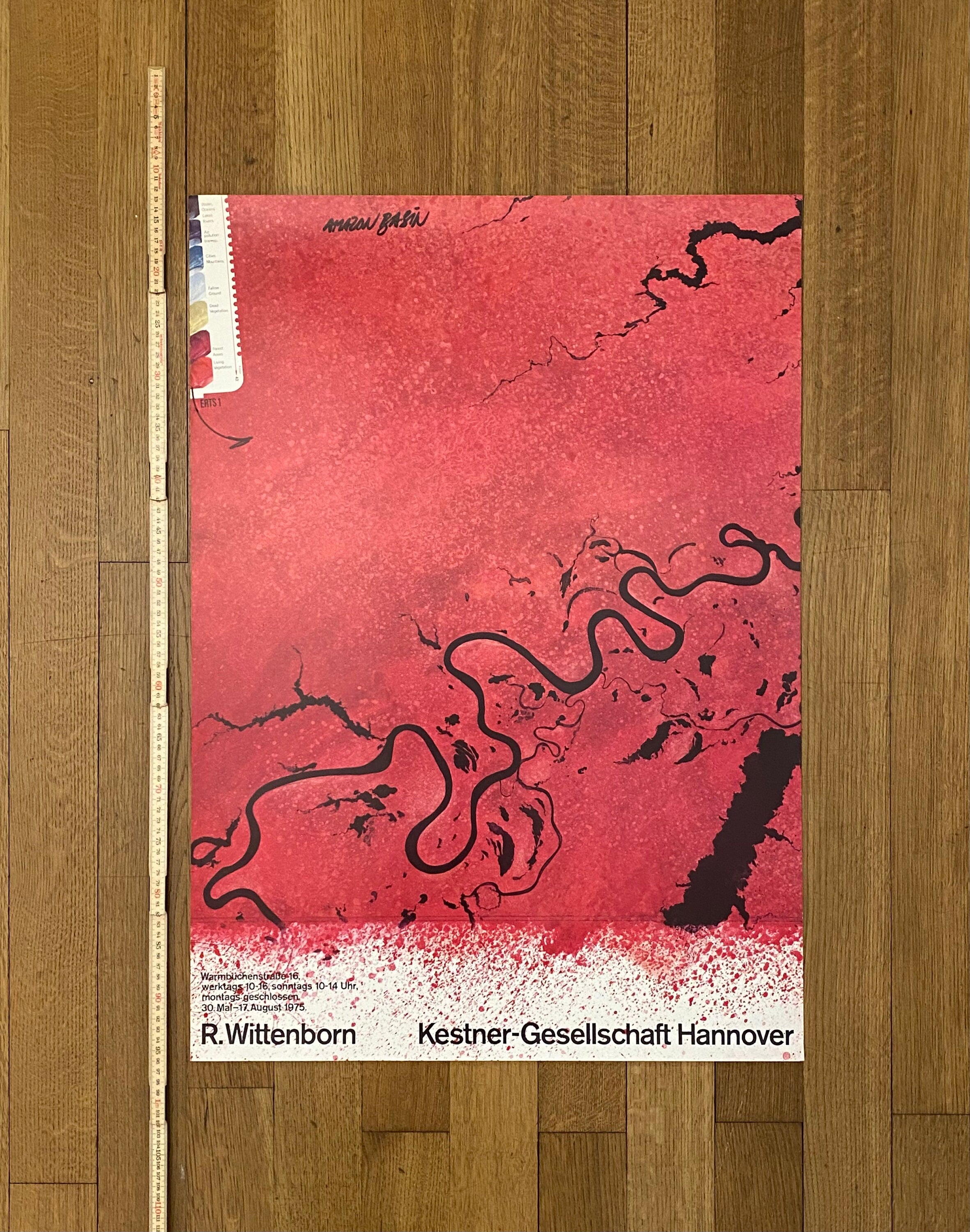 Rainer Wittenborn Original-Kunstplakat – 59,5 × 84 cm