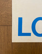 Robert Indiana "Love" Originalkunstplakat - 24.4"×33.7" (62×85.5cm)