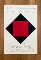 Max Bill originales Kunstplakat – 48×70 cm