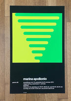 Marina Apollonio Original-Kunstposter – 45 × 72 cm (17,7 × 28,3 Zoll)