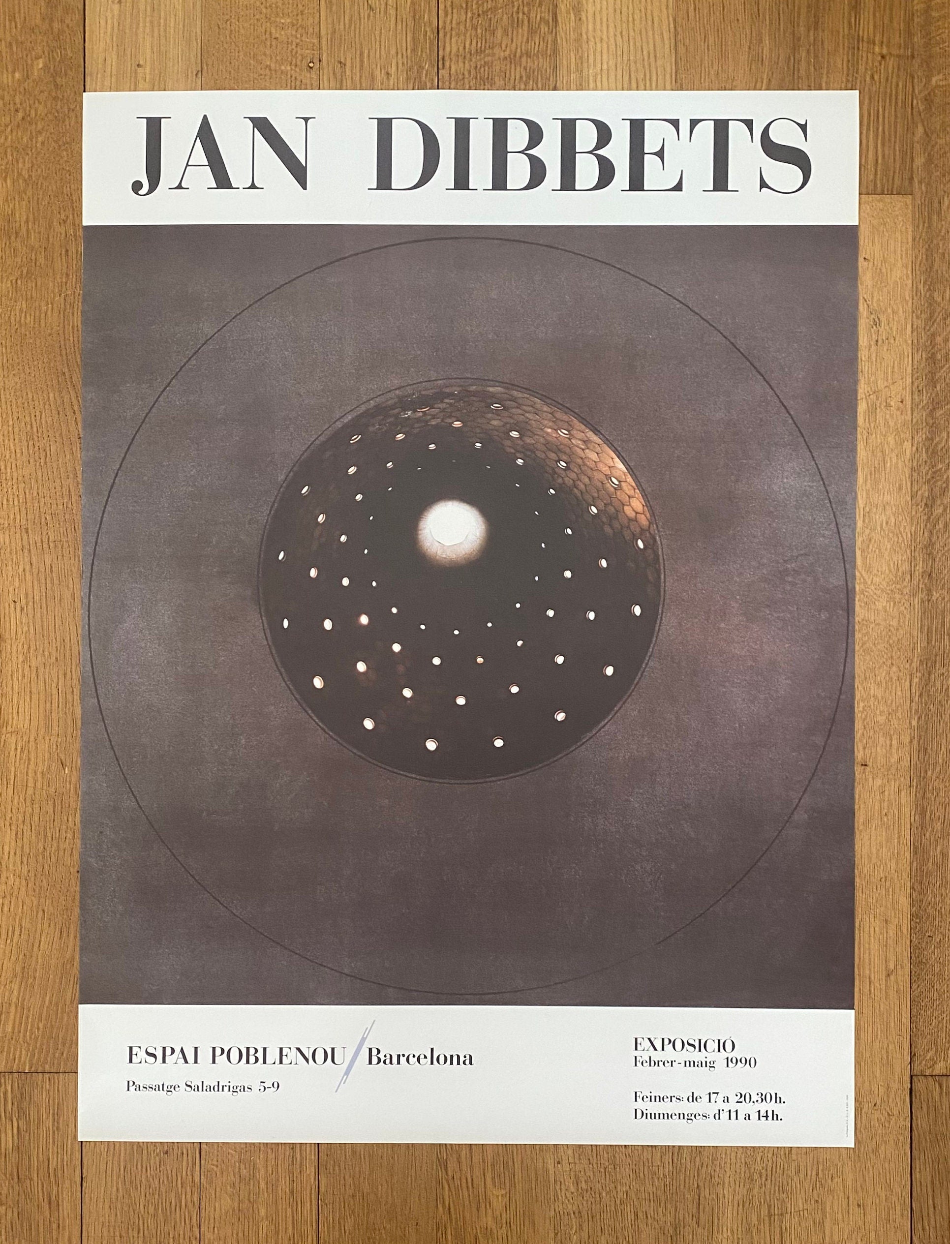 Jan Dibbets originales Kunstplakat - 56×76cm (22.0"×29.9")