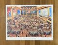 New York Stock Exchange Original Kunstposter - 32.1"×24.0" (81.5×61cm)