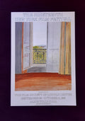 David Hockney original art poster - 26.9"×39.1" (68.3×99.3cm)