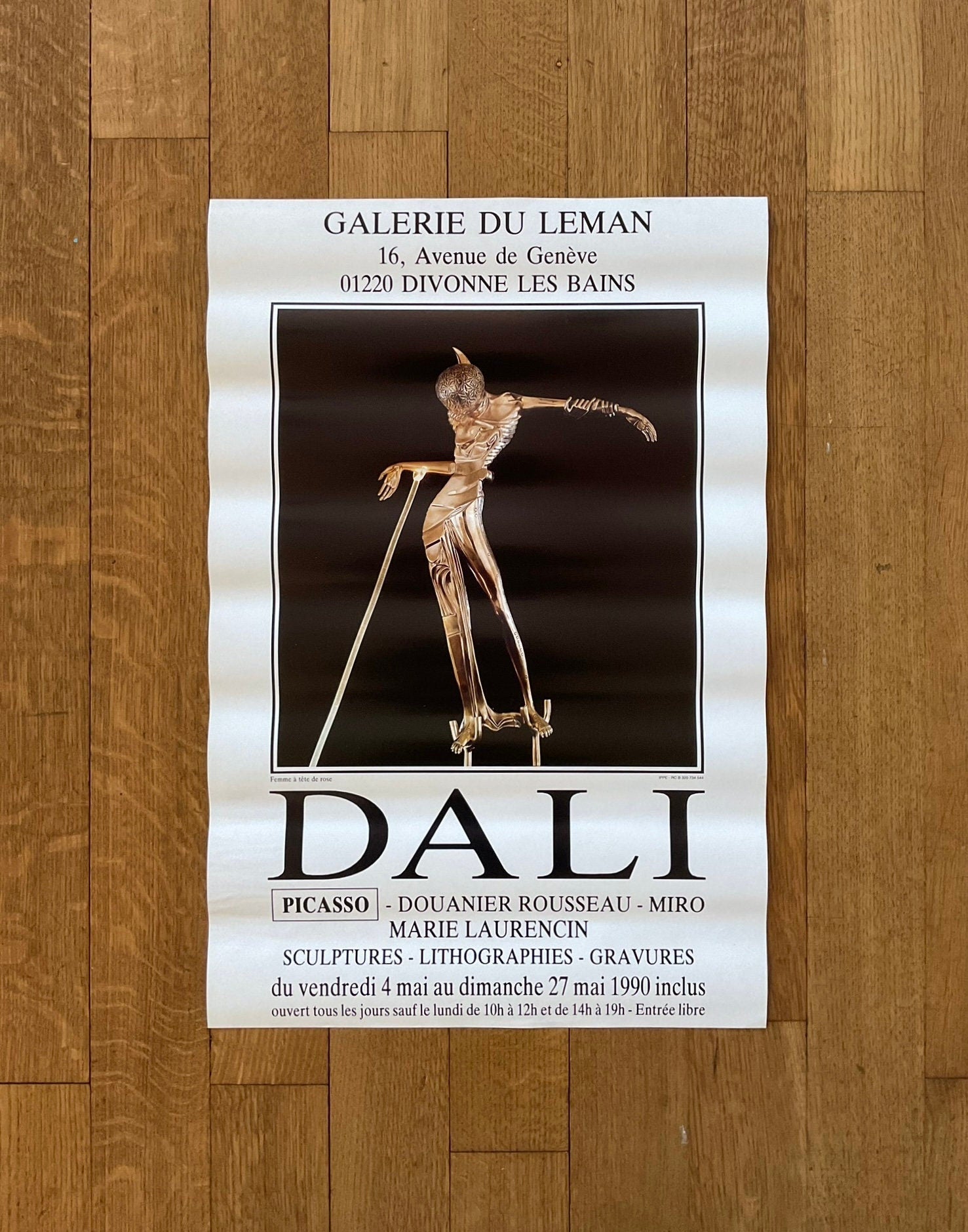 Salvador Dalí Original-Kunstposter – 40×60cm