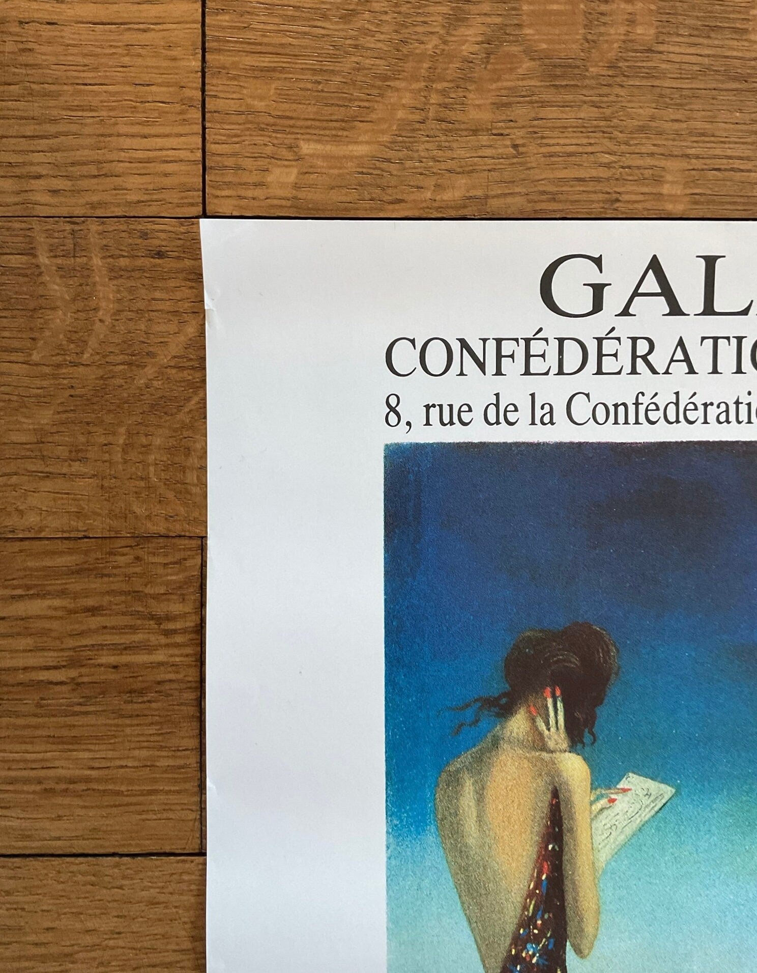 Salvador Dalí Original-Kunstposter – 40×61cm