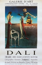 Salvador Dalí Original-Kunstposter – 40×61cm