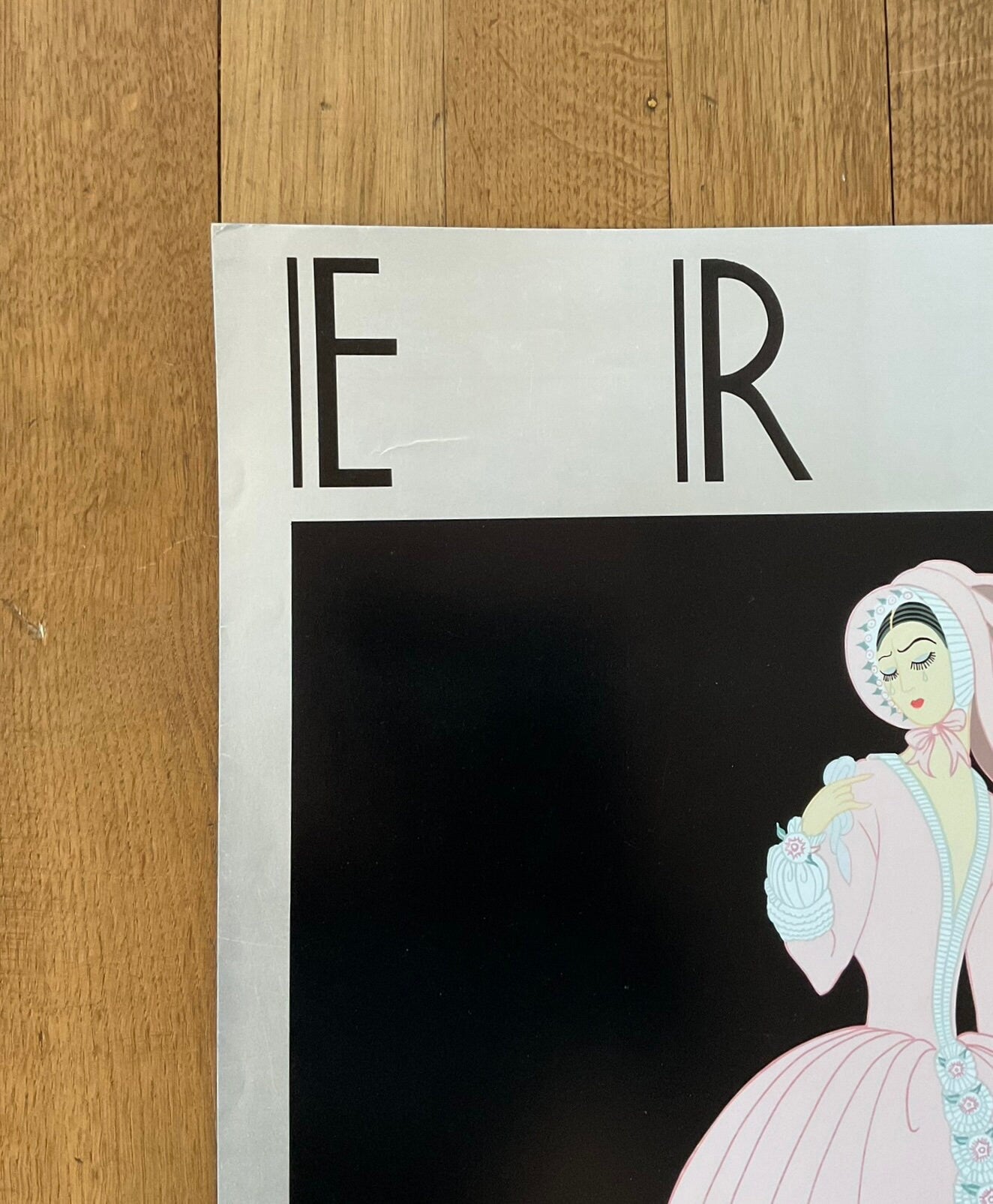 Erte original art poster - 20.1"×29.9" (51×76cm)