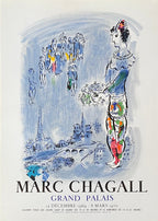 Marc Chagall original art poster - 20.1"×28.0" (51×71cm)