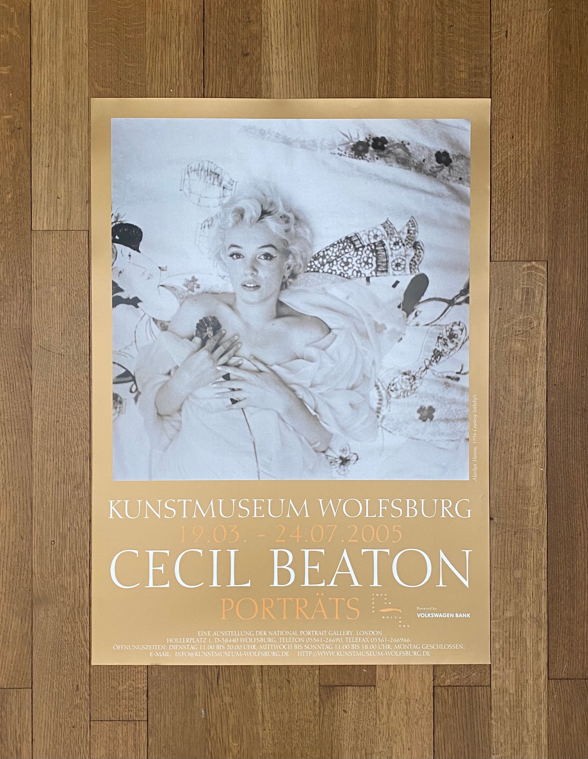 Cecil Beaton original photography poster - 23.4"×33.1" (59.5×84cm)