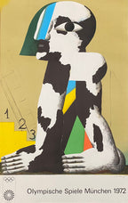 Horst Antes Original-Kunstposter – 64 × 100,5 cm