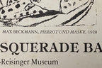 Max Beckmann art exhibition poster - 14.2"×20.1" (36×51cm)