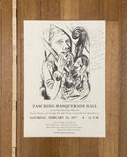 Max Beckmann art exhibition poster - 14.2"×20.1" (36×51cm)