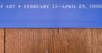 David Hockney original exhibition poster - 26.8"×26.8" (68×68cm)