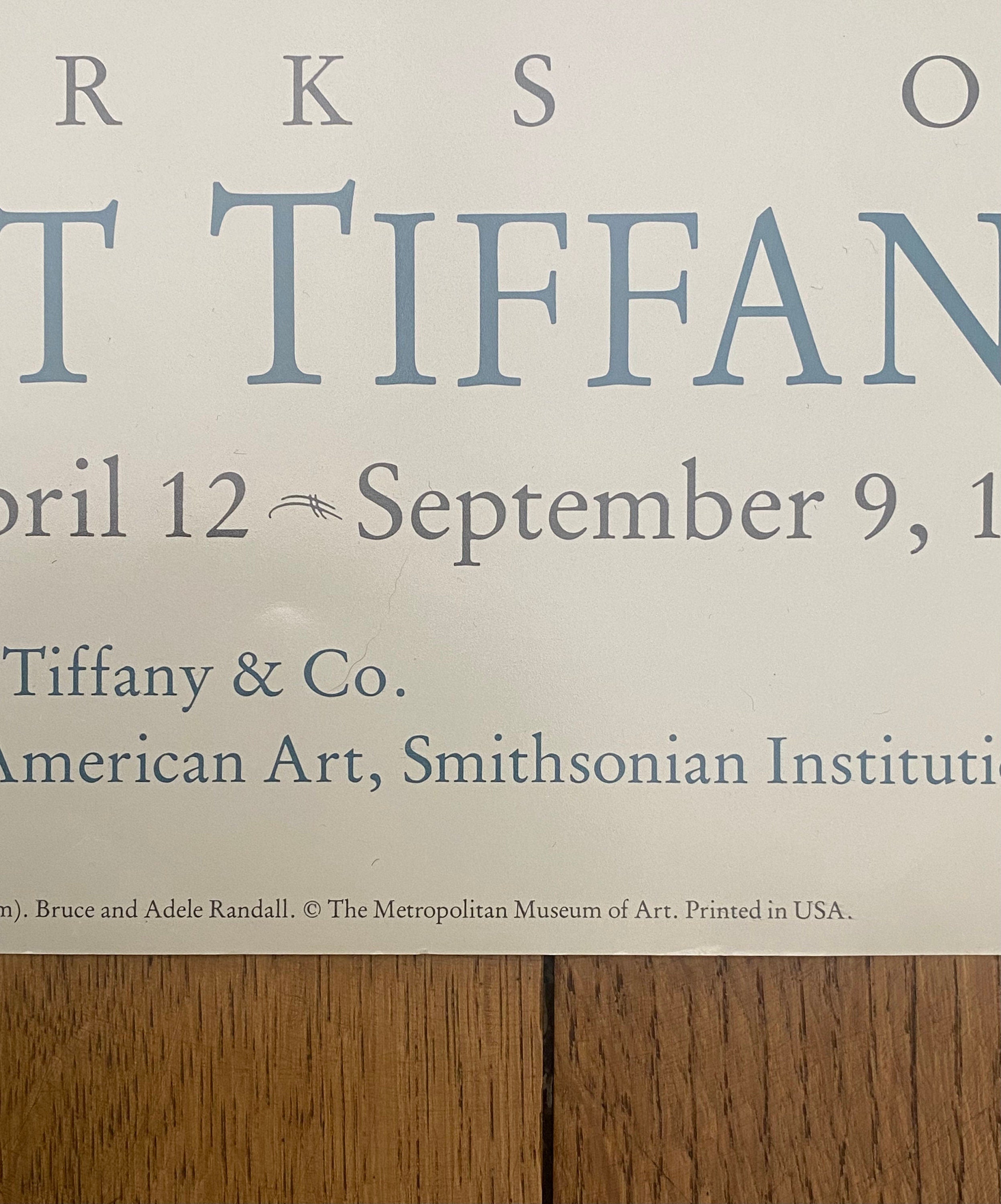 Louis Comfort Tiffany Original-Kunstdruckposter – 43 × 106,5 cm