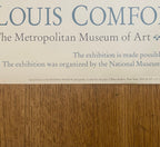 Louis Comfort Tiffany Original-Kunstdruckposter – 43 × 106,5 cm