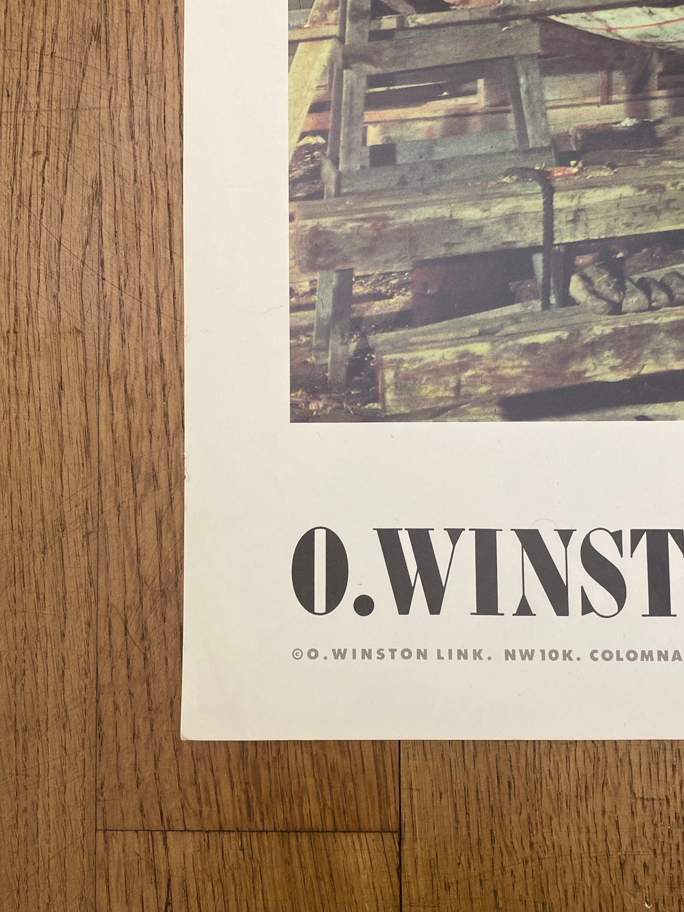 Ogle Winston Link original photography poster - 31.3"×27.6" (79.5×70cm)
