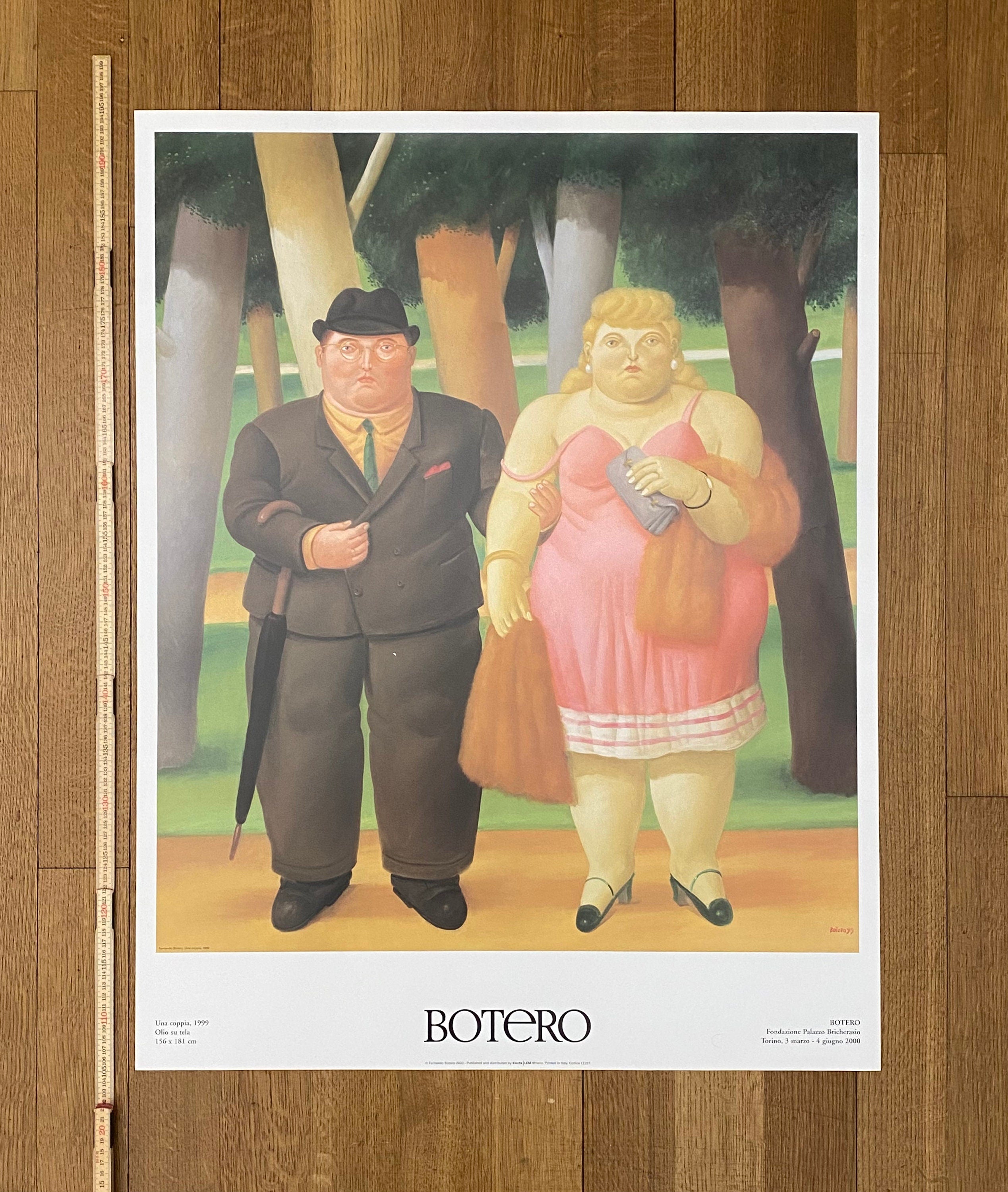 Fernando Botero Original Kunstposter - 27,6"×35,2" (70×89,5cm)