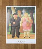 Fernando Botero Original Kunstposter - 27,6"×35,2" (70×89,5cm)