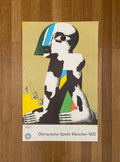 Horst Antes Original-Kunstposter – 64 × 100,5 cm