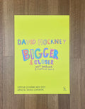David Hockney original art poster - 16.5"×23.4" (42×59.5cm)