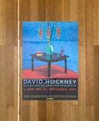 David Hockney original art poster - 23.2"×32.9" (59×83.5cm)