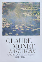 Claude Monet original art poster - 27.0"×39.0" (68.5×99cm)