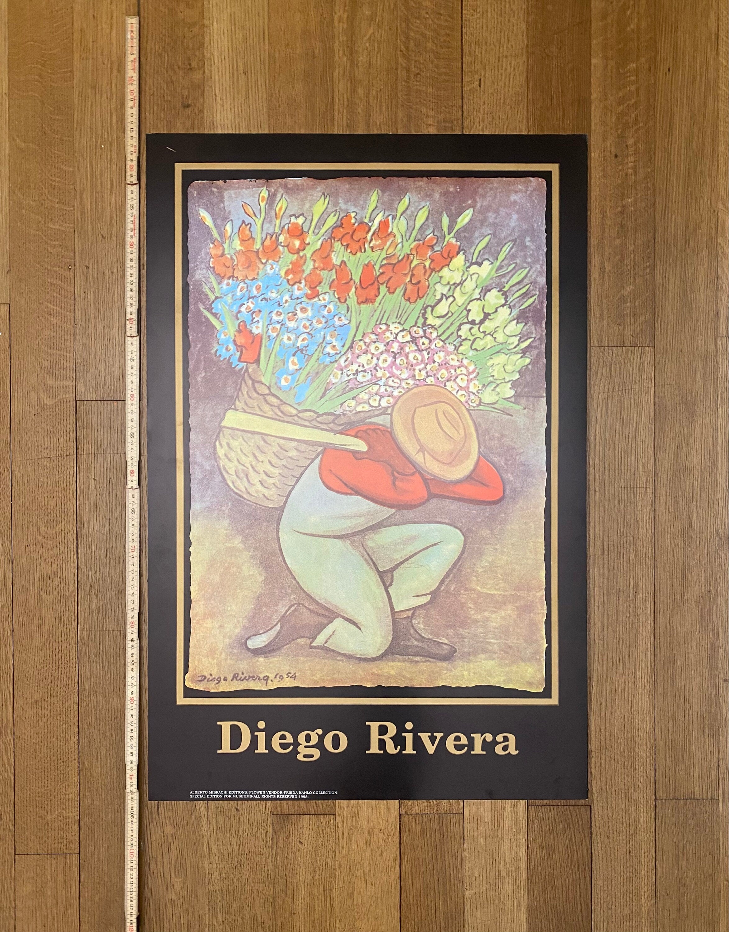 Diego Rivera Originalkunstplakat – 58,5 × 88 cm (23,0″ × 34,6″)