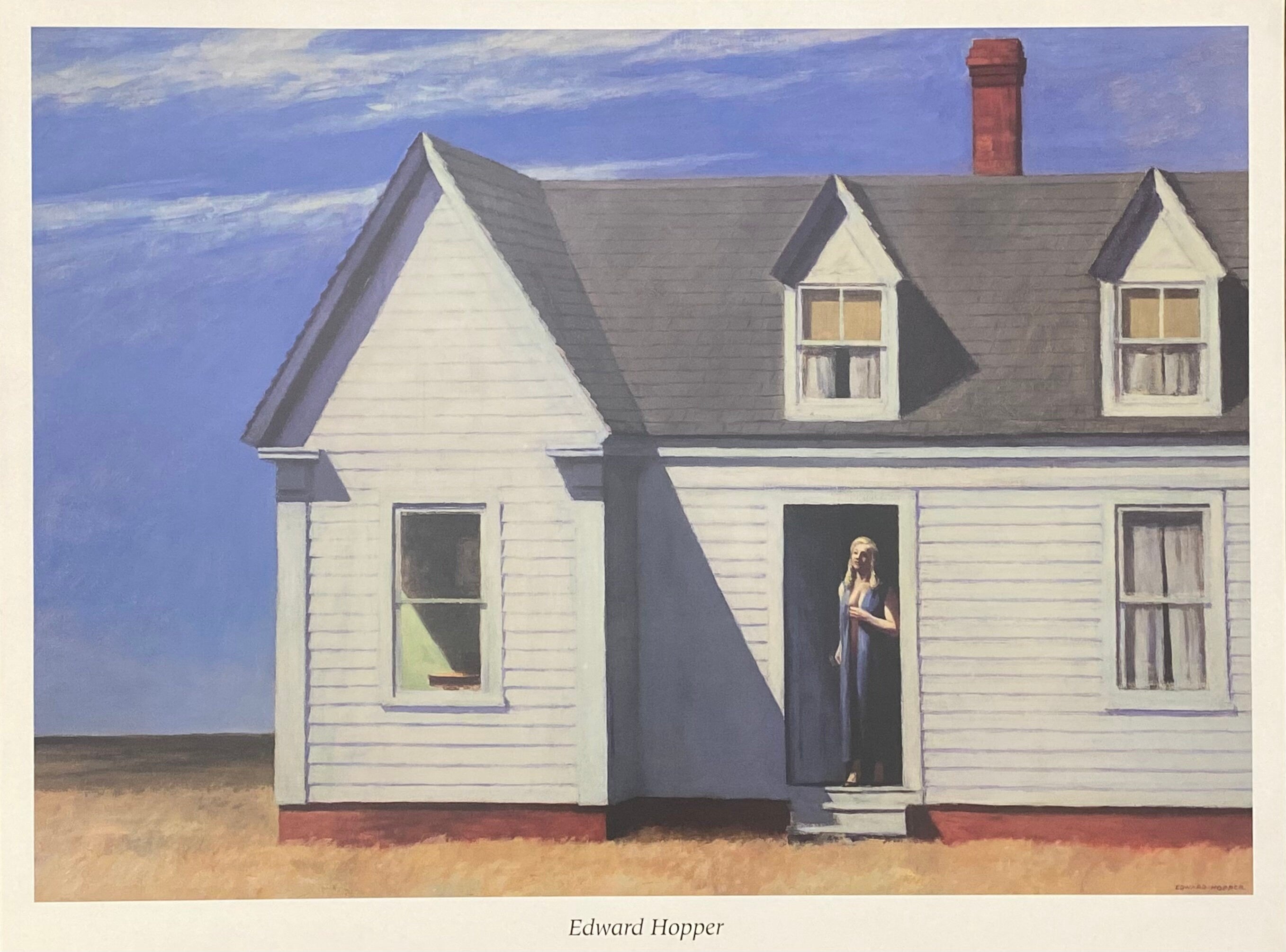 Edward Hopper Original-Kunstposter – 80×60 cm