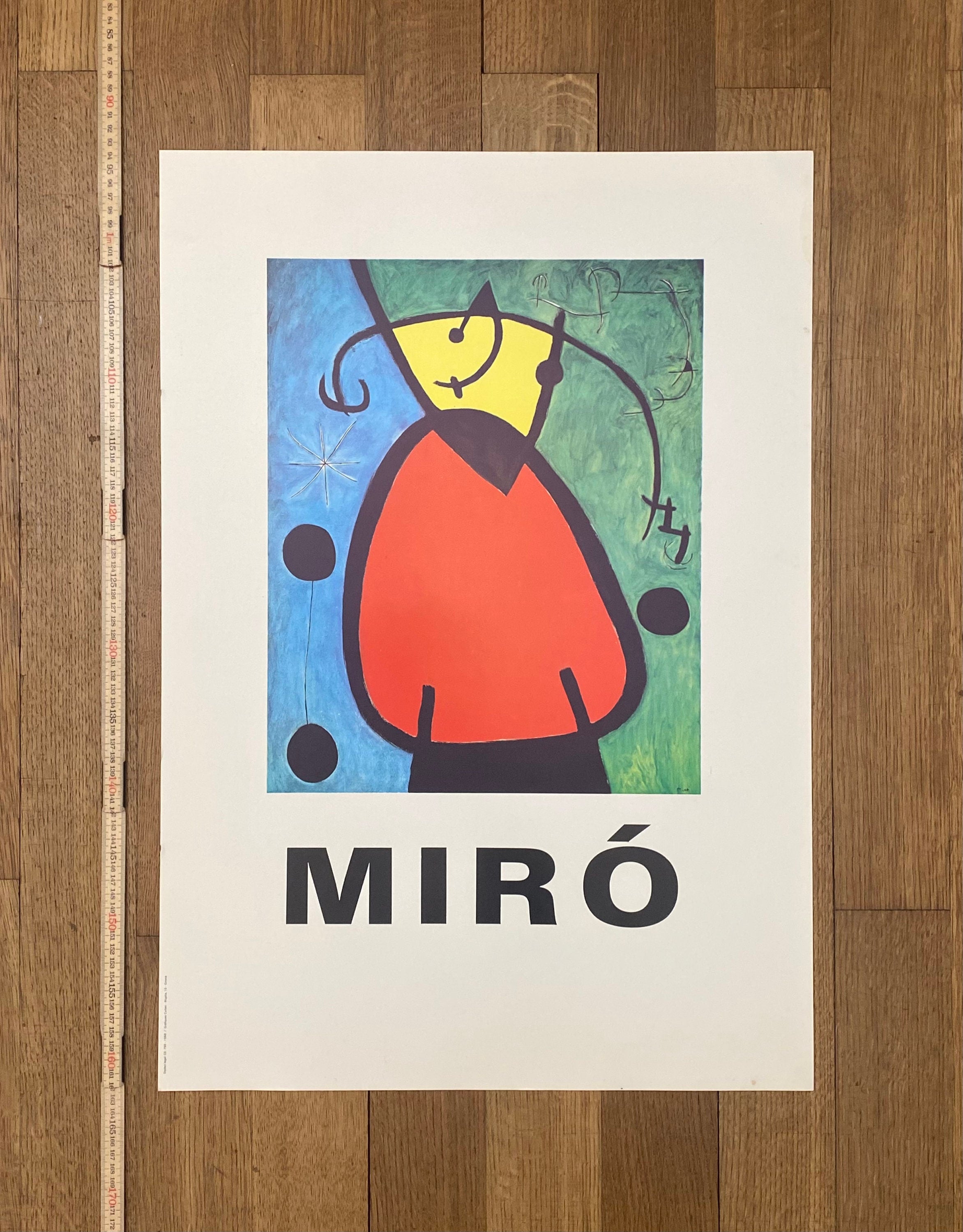 Miro Original-Kunstposter - 48×69cm