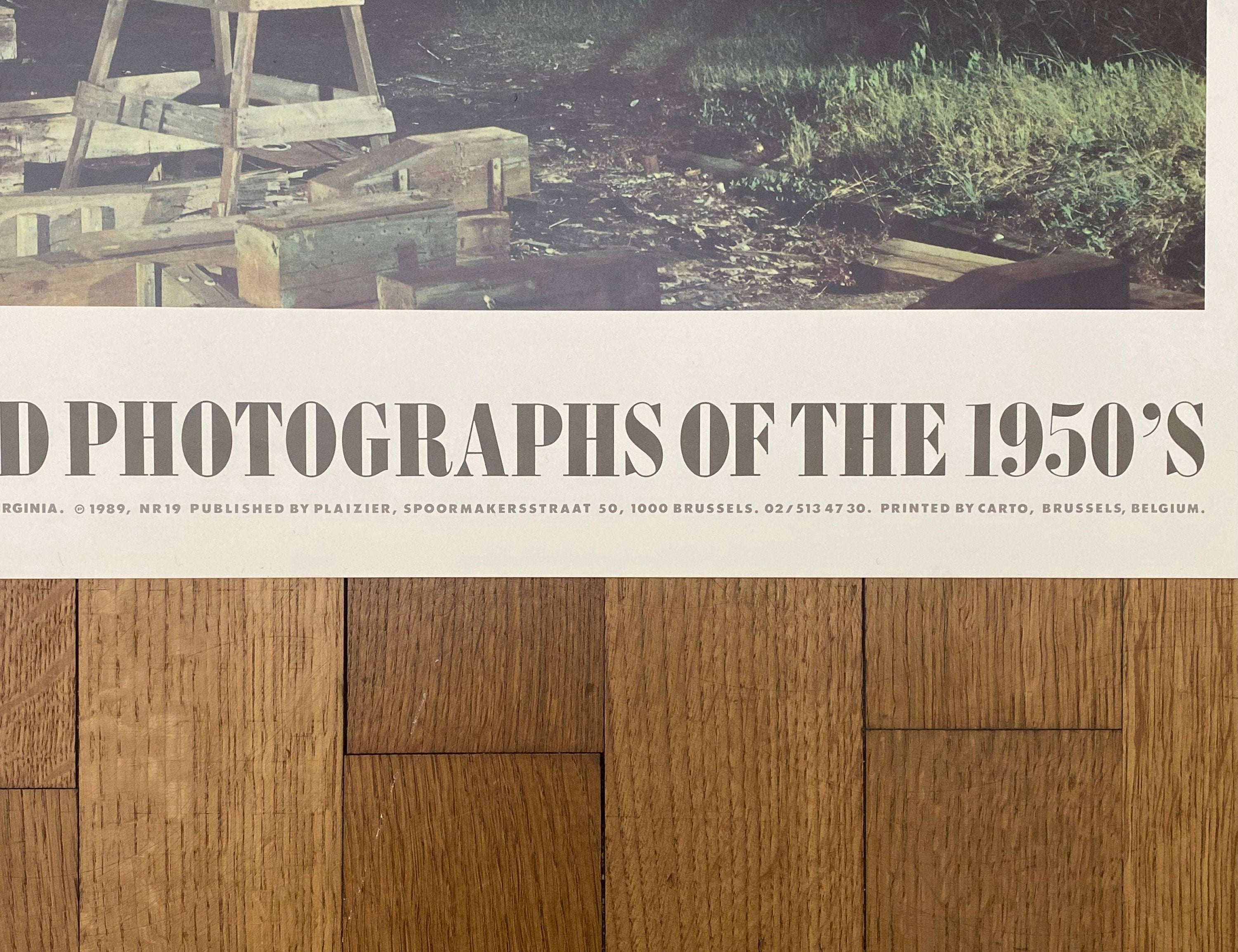 Ogle Winston Link original photography poster - 31.3"×27.6" (79.5×70cm)