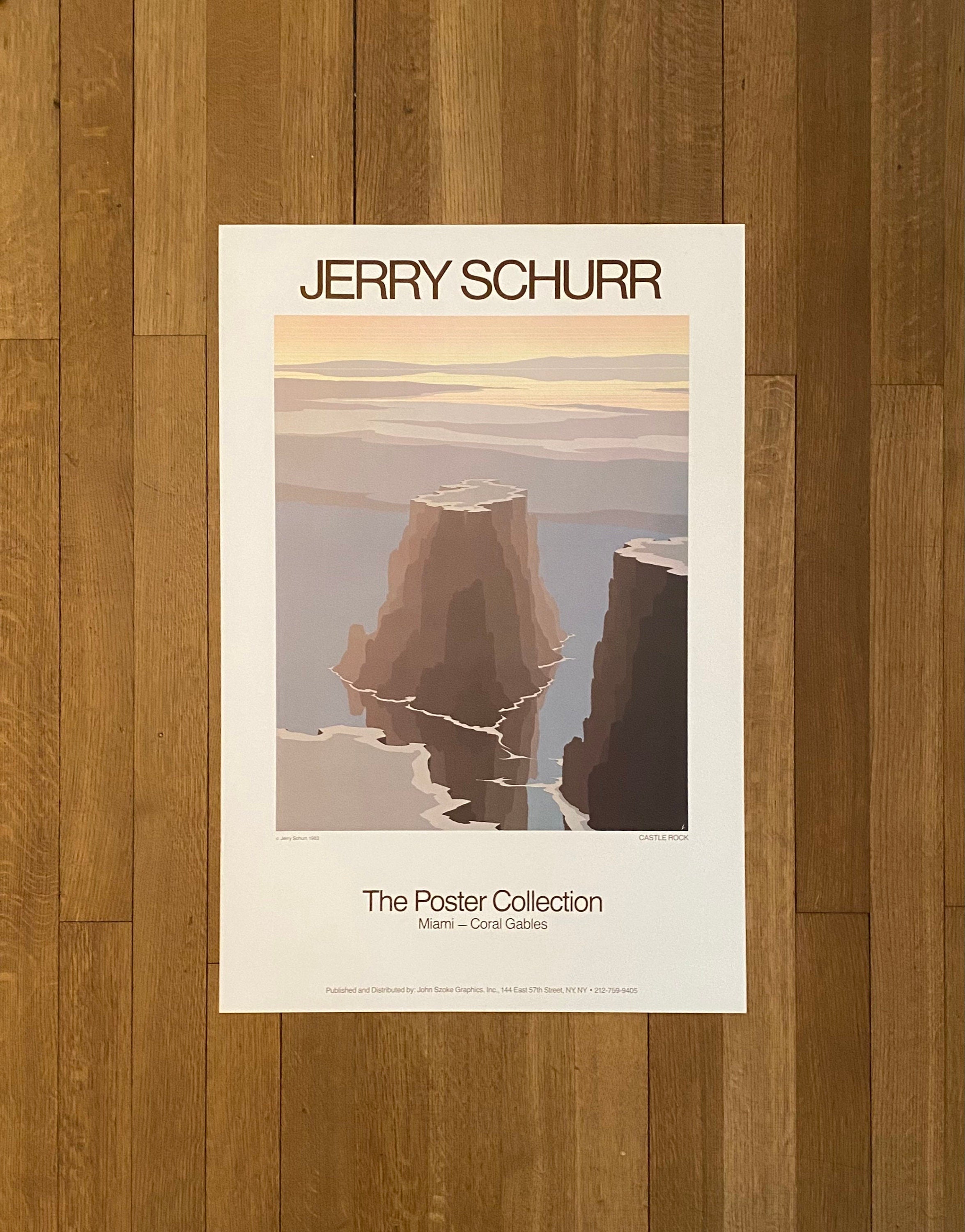 Jerry Schurr Original-Kunstposter – 24.0"×36.2" (61×92cm)