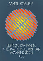 Matti Koskela Kunstausstellung Plakat – 19.5"×27.6" (49.5×70cm)